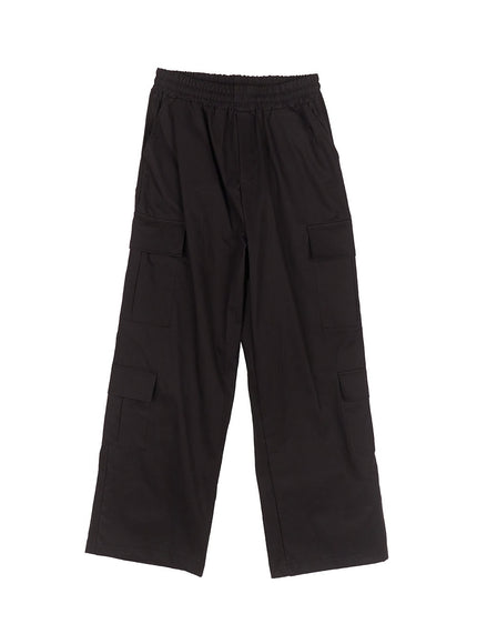 Cargo Baggy Windbreaker Pants IY502 Acubi style LEWKIN