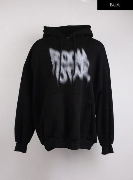 graphic-hoodie-sweatshirt-ij410 / Black