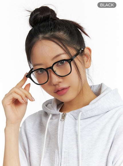 colored-square-glasses-if421 / Black