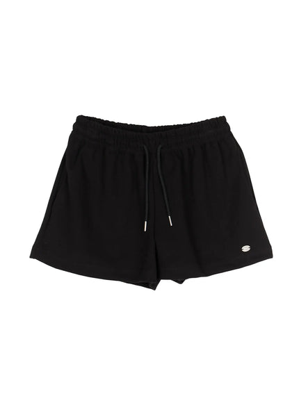 casual-cotton-shorts-iu516 / Black