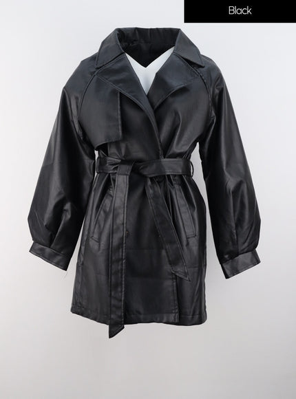 buttoned-collar-faux-leather-jacket-is319