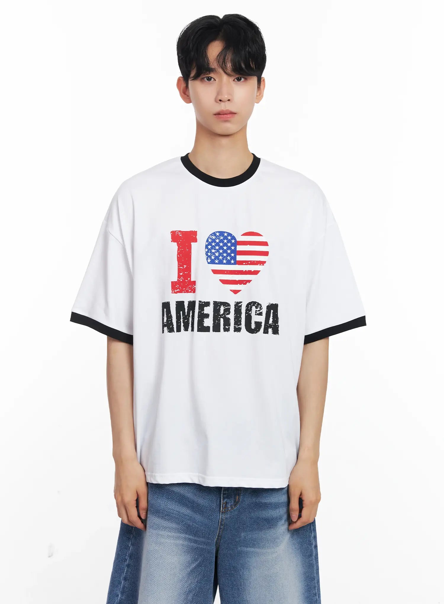 mens-usa-graphic-tee / Black