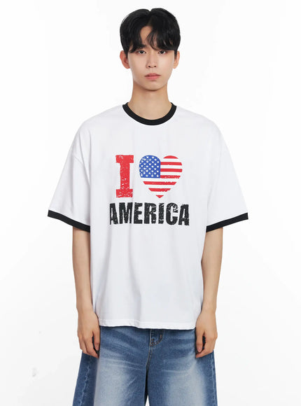 mens-usa-graphic-tee / Black
