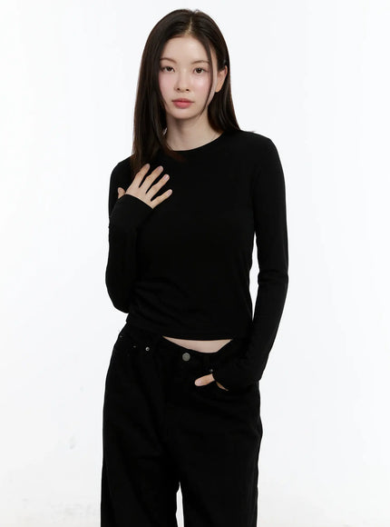 essential-round-neck-tee-id511 / Black