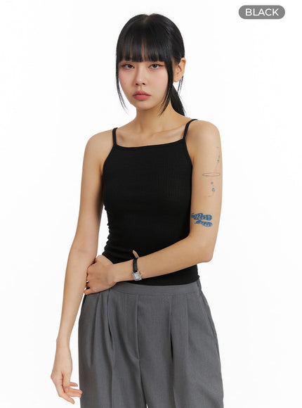 basic-sleeveless-top-im414 / Black