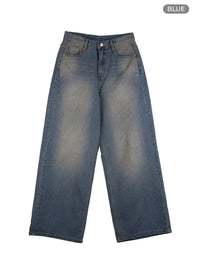 delia-vintage-washed-jeans-is402 / Blue