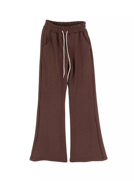 flared-sweatpants-id503 / Brown