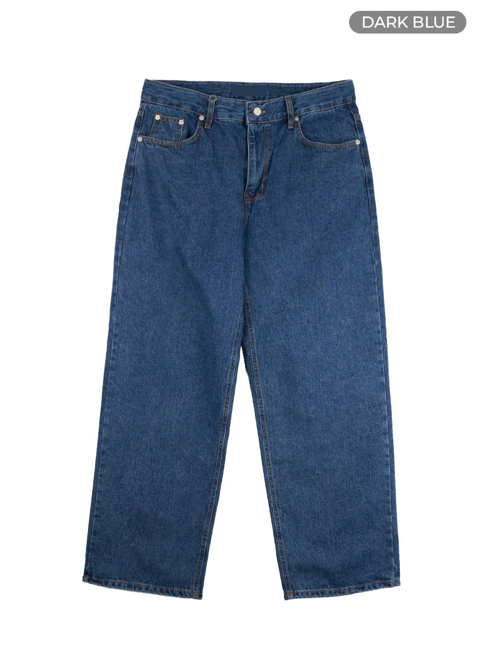 Men's Wide Fit Jeans IL412 in Dark blue, size L