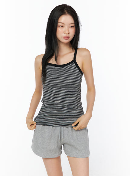 striped-tank-top-iu516 / Dark gray