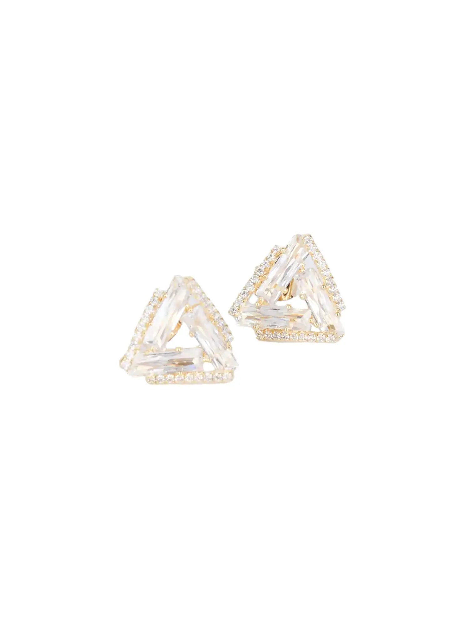 geometric-earrings-is515 / Gold