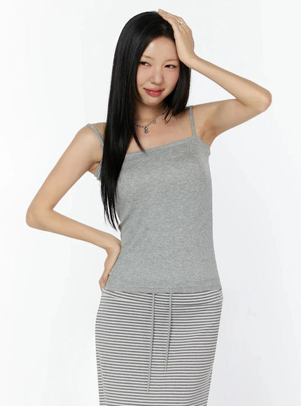 square-neck-cami-top-iu522 / Gray