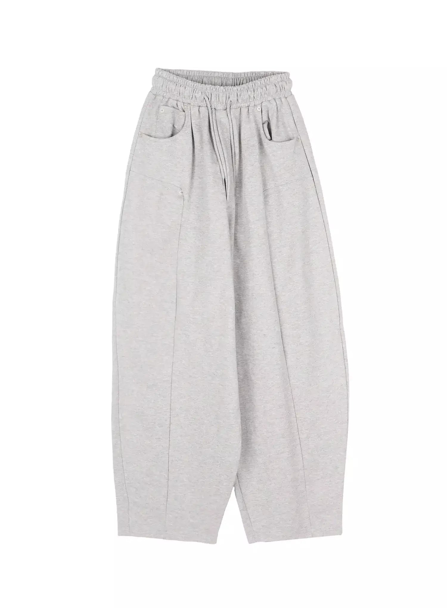 balloon-fit-sweatpants-iu512 / Gray