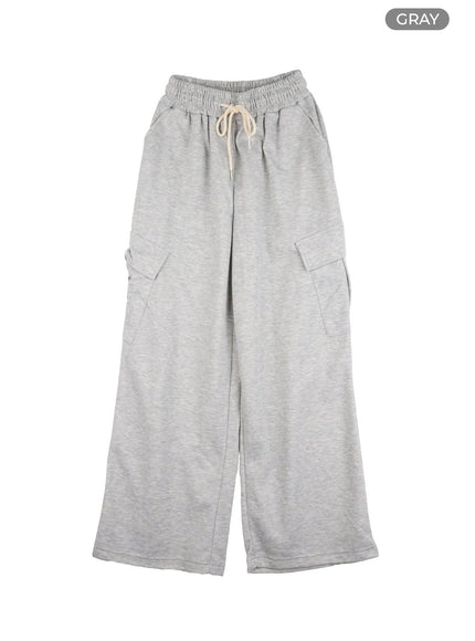 cargo-sweatpants-il409 / Gray