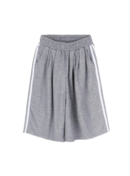 athletic-bermuda-shorts-iy525 / Gray