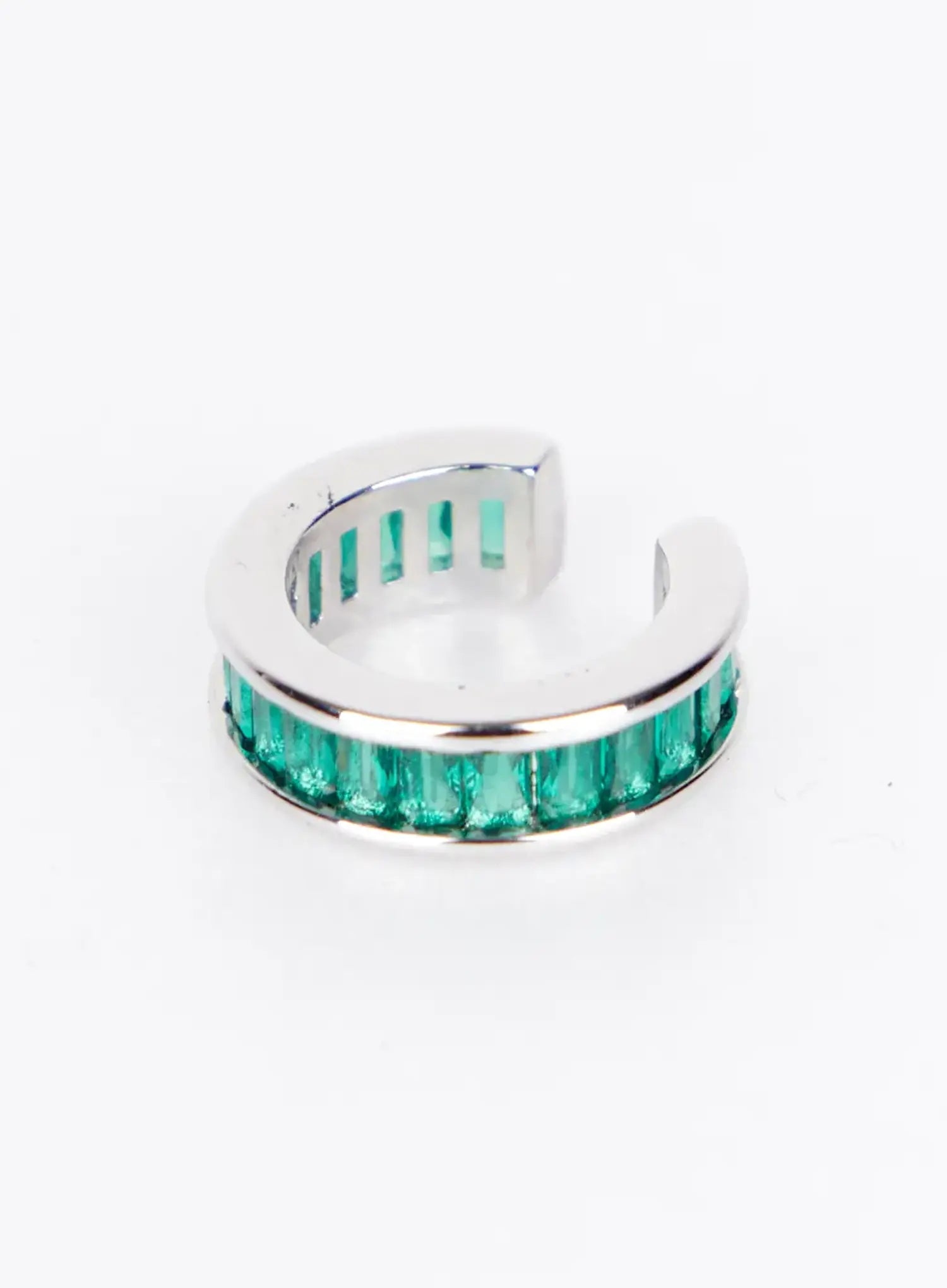cubic-ear-cuff-iy520 / Green