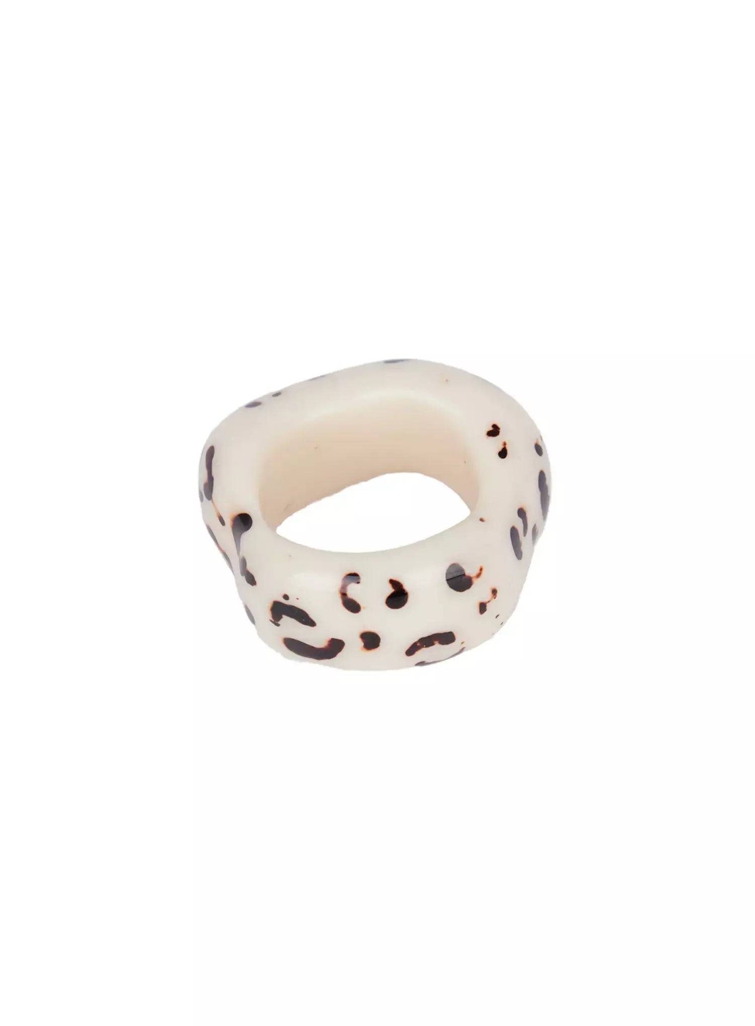 abstract-pattern-bold-ring-in528 / Light beige