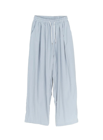 wide-leg-jogger-pants-iu519 / Light blue