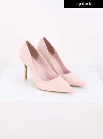suede-pumps-is322 / Light pink