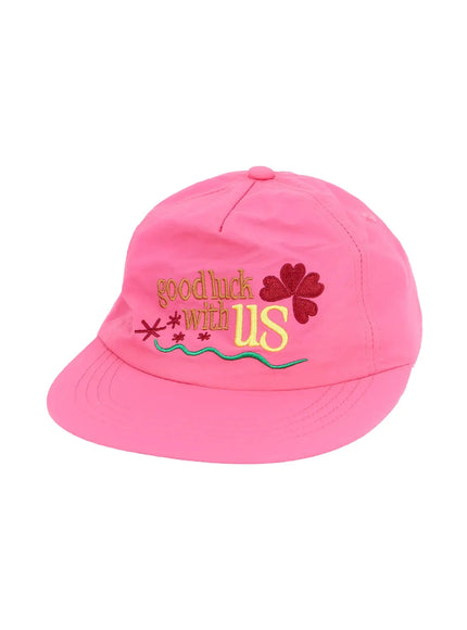 graphic-lettering-baseball-cap-iy526 / Pink