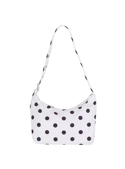 polka-dot-mini-shoulder-bag-ia508 / White