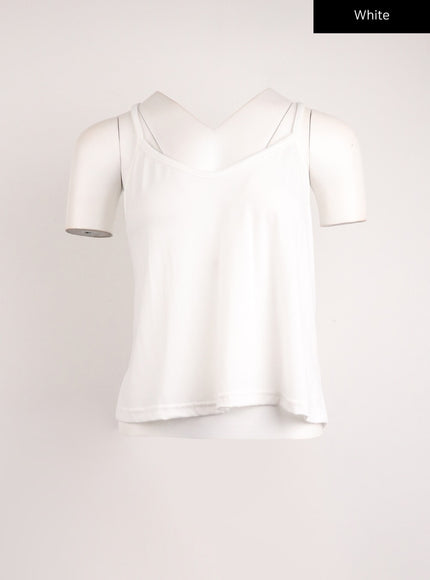 solid-v-neck-cami-top-ij411 / White