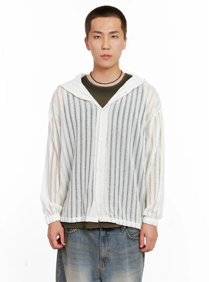 mens-ribbed-knit-sweater-ig511 / White