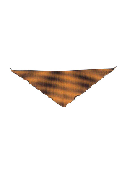 mens-classic-gingham-scarf-ig511 / Yellow