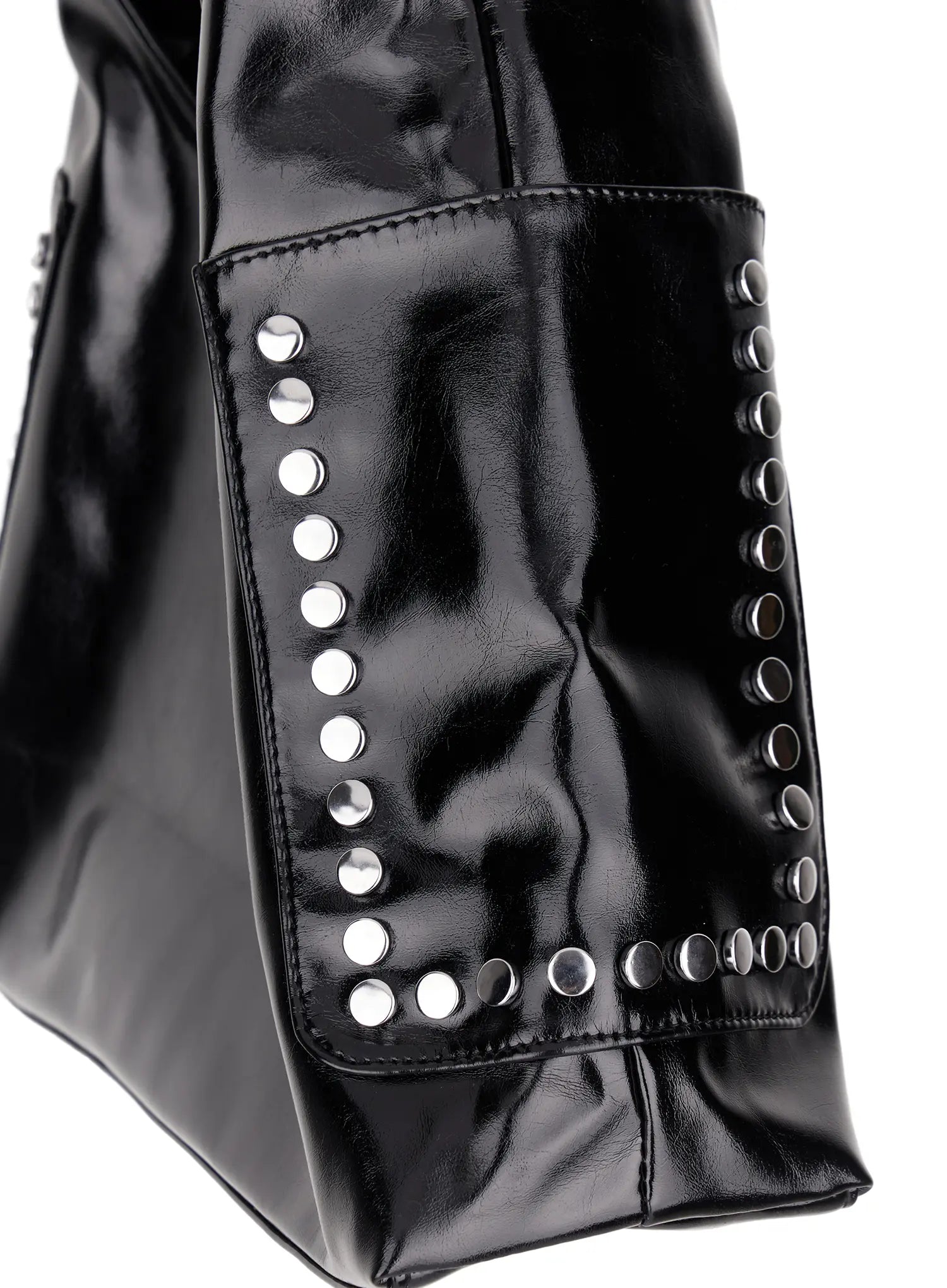 glossy-faux-leather-studded-shoulder-bag-cm520