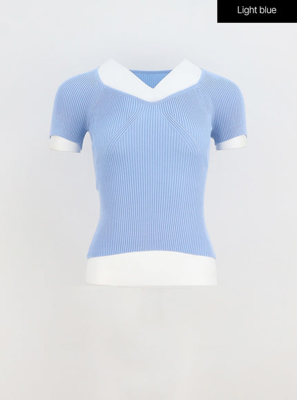 heart-neck-ribbed-tee-iy331