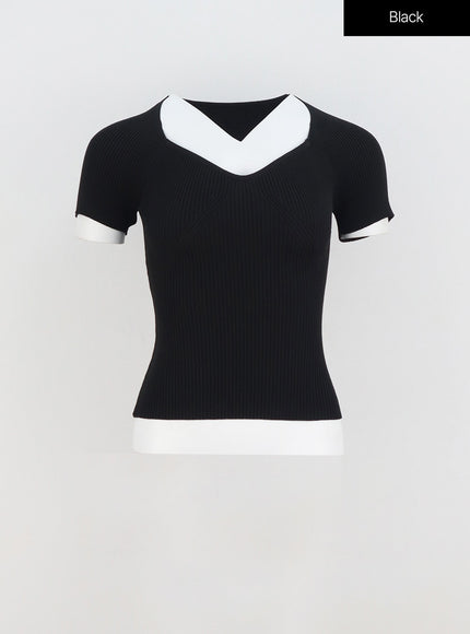 heart-neck-ribbed-tee-iy331