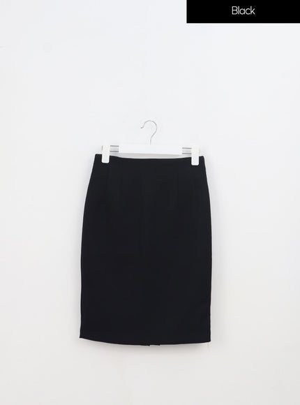 Color Midi Skirt IA324