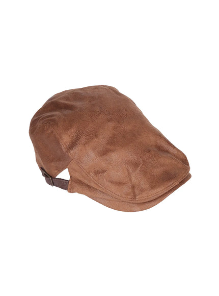 mens-vintage-faux-leather-flat-cap-il514