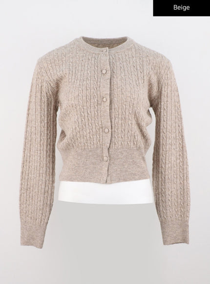 cable-knit-round-neck-cardigan-is311