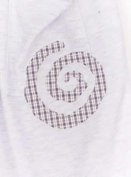 plaid-spiral-detail-sweatpants-ia523