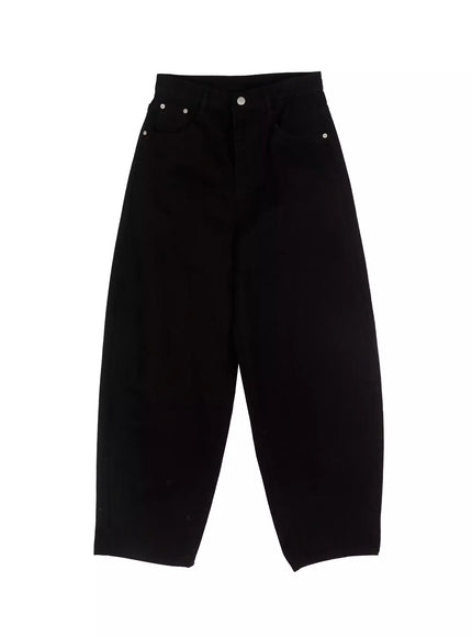 wide-leg-trousers-f516 / Black