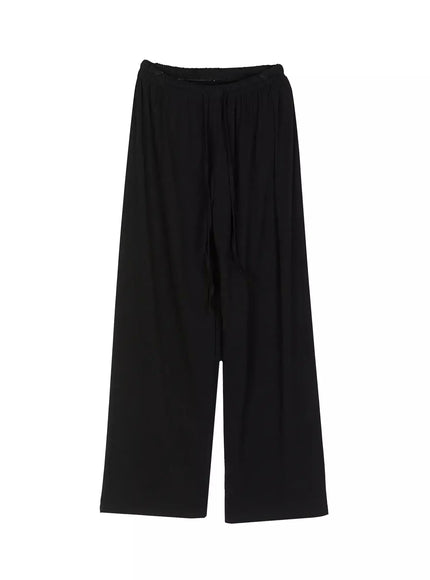 relaxed-fit-lounge-pants-iu522 / Black