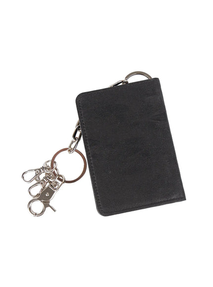mens-keychain-wallet-il517 / Black