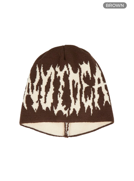 graphic-bliss-beanie-ig405 / Brown