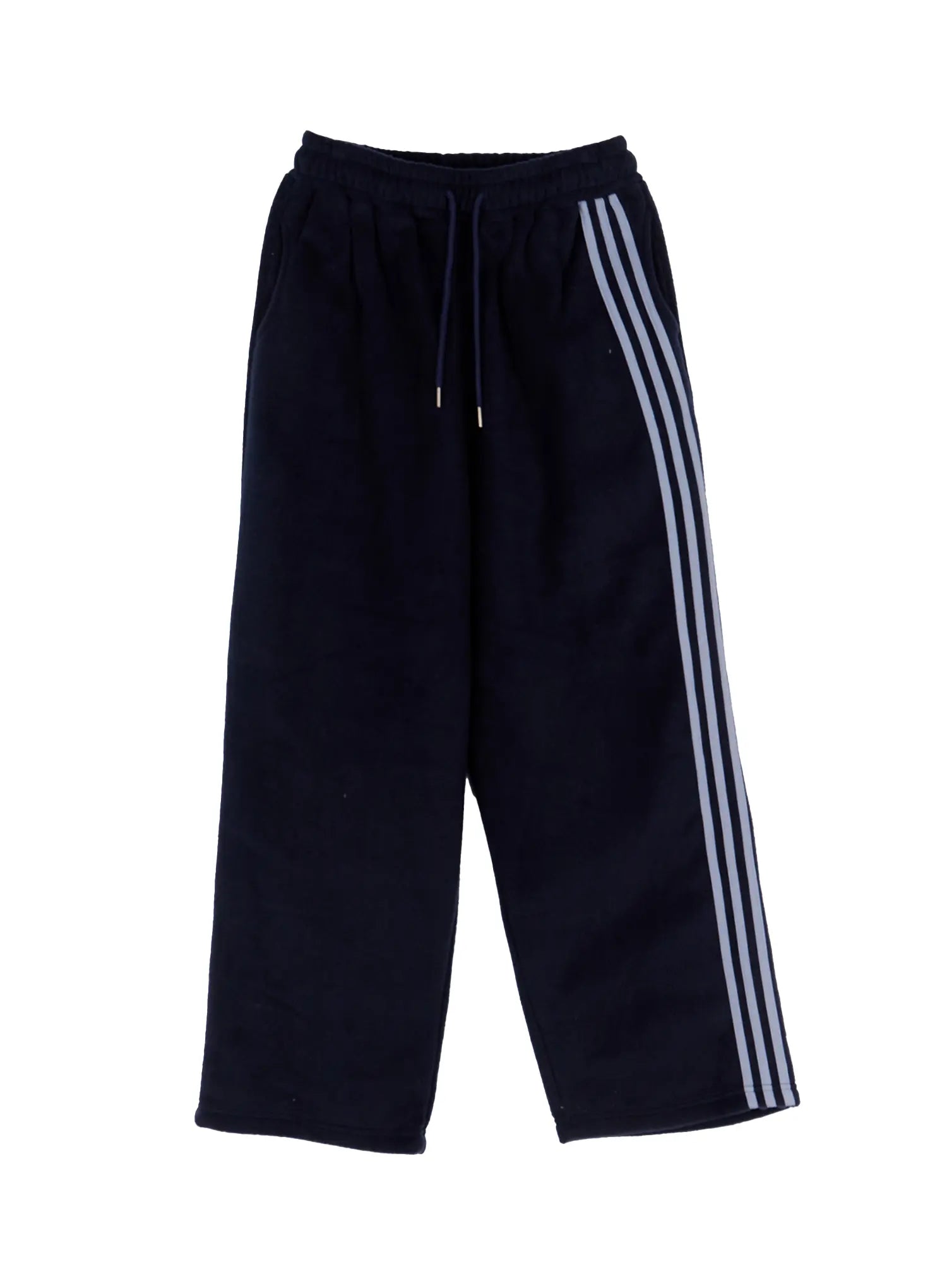 stripe-sweatpants-ij505 / Dark blue