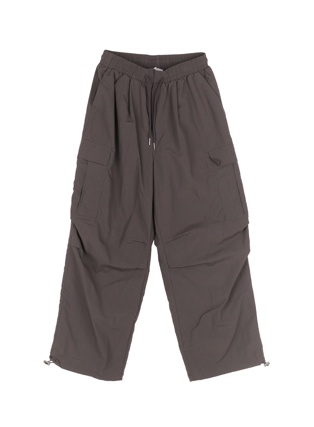 Cargo Wide-Leg Windbreaker Pants IY502 - Acubi style | LEWKIN