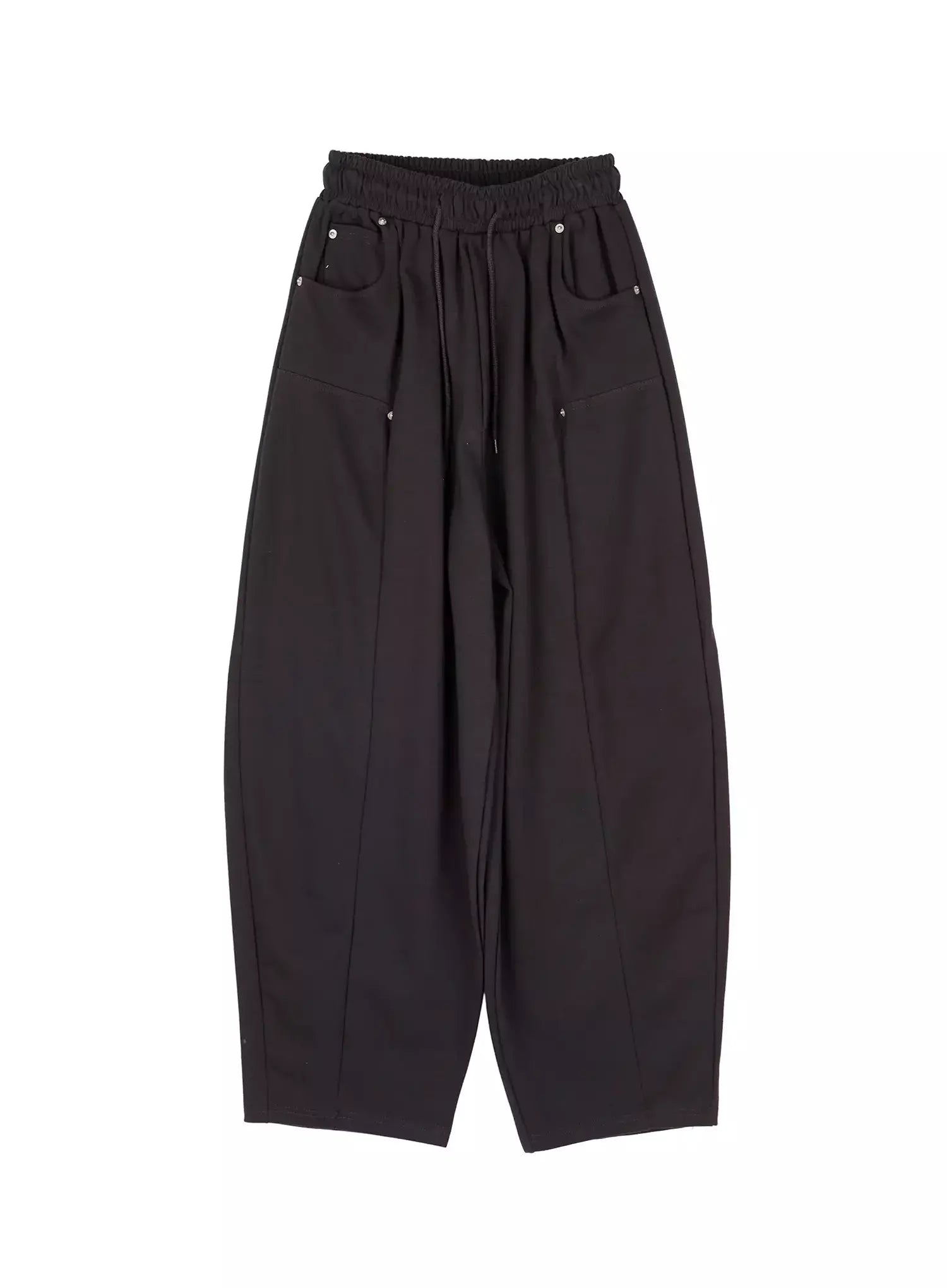 balloon-fit-sweatpants-iu512 / Dark gray