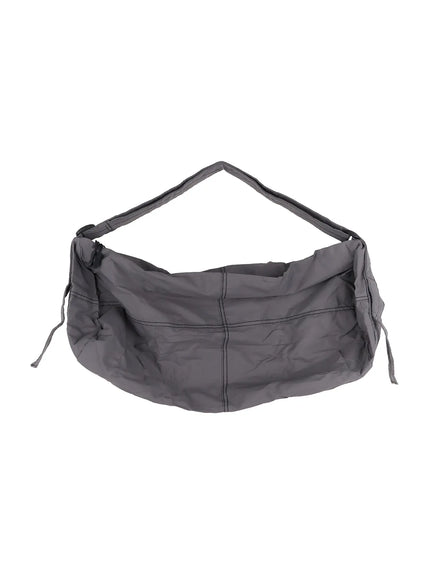 mens-crossbody-bag-with-pouch-is510 / Dark gray