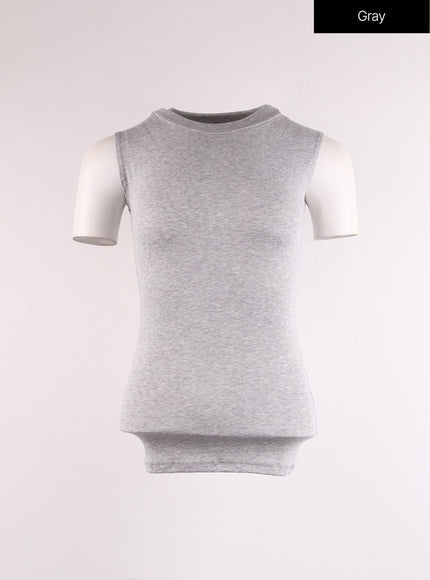 basic-tank-top-if402 / Gray