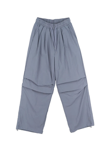 mens-parachute-streetwear-pants-il518 / Gray