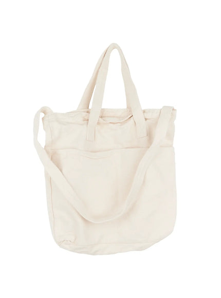mens-two-way-vintage-cotton-bag-il511 / Light beige