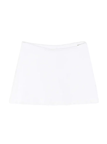lace-layered-mini-skirt-iu522 / White