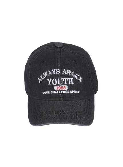 mens-casual-denim-youth-cap-il511 / Black