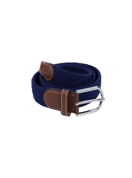 mens-classic-woven-belt-ig501 / Blue