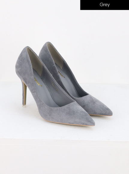 suede-pumps-is322 / Grey