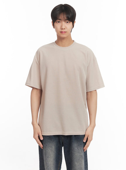 mens-cooling-relaxed-tee-ia511 / Light beige
